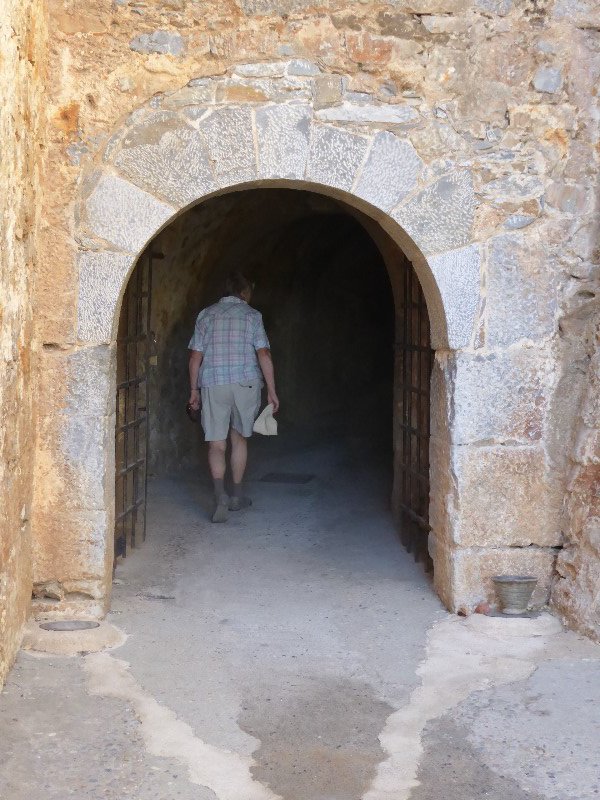 This tunnel called Dante’s gate is the entrance to the island