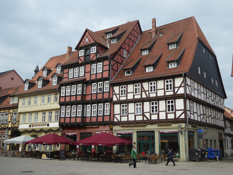 We were surprised at just how large some of the half-timbered structures were