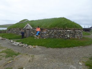 Chatting to the Viking House repairer