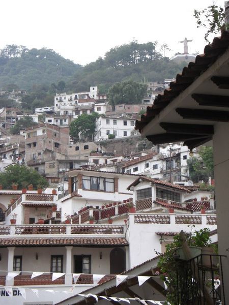 Looking up th Hill in Taxco