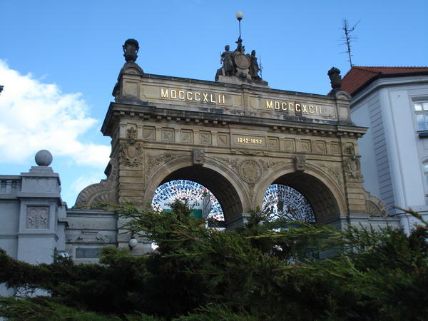 Entrance to Pilzn town
