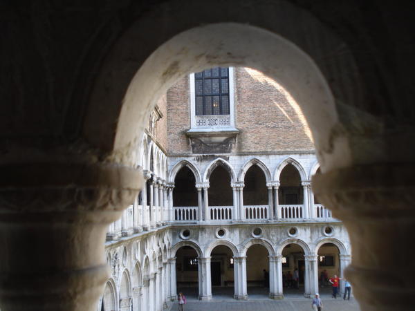 From inside Doge's Palace