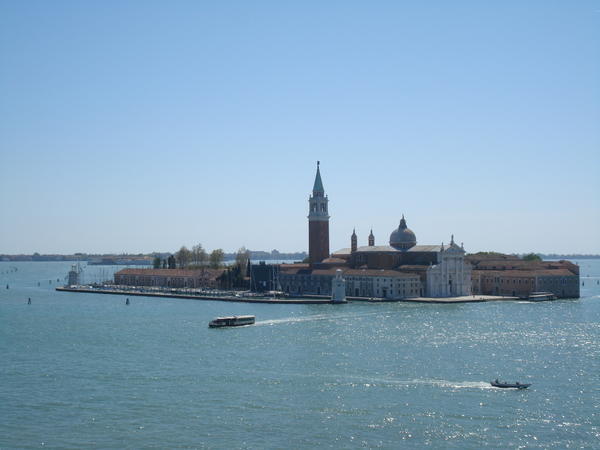 One of many islands around Venice