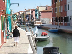 Even Burano has canals
