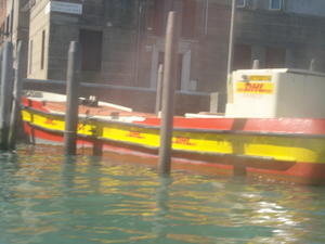 Even DHL uses boats