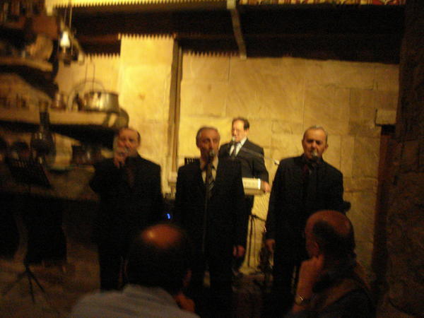 The singers at our restaurant