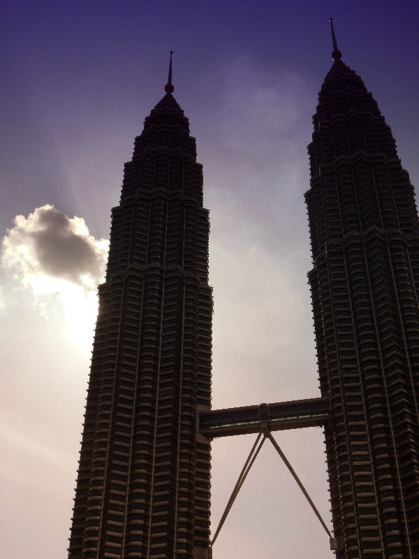 Cool Petronas Towers shot