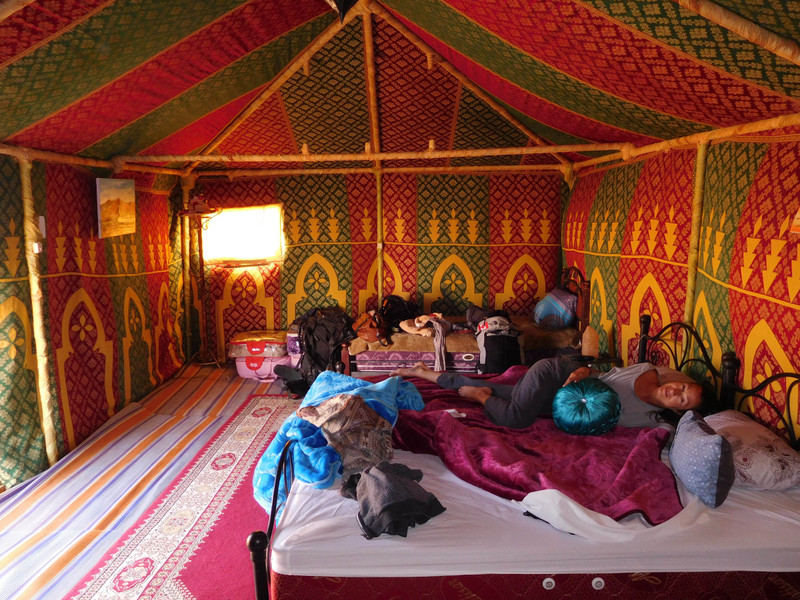 In our Desert Tent