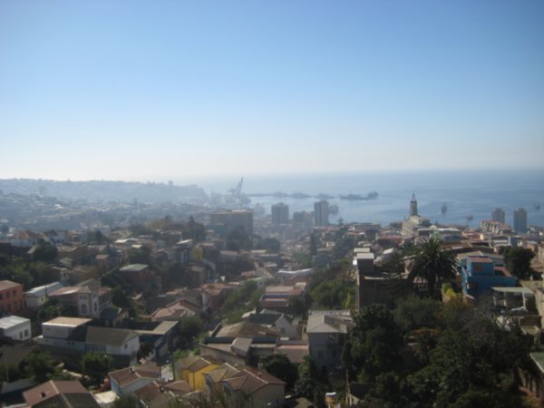 Valparaiso and the port