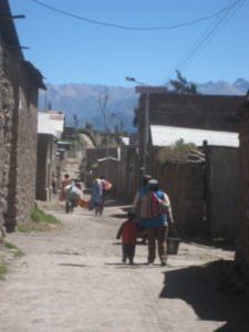 Alley in Colca Canyon