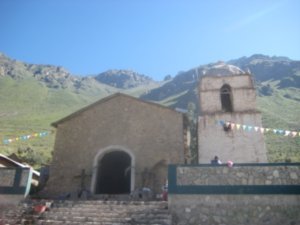 Church in the Colca Canyon