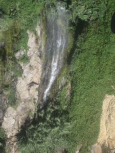 Waterfall near the bottom