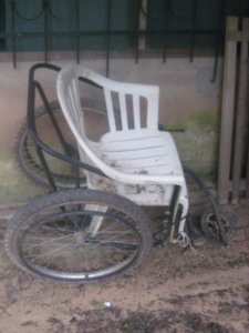 Hello, you´re in a wheelchair (Bolivian style)