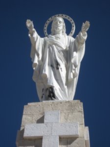 Jesus watching over Tupiza