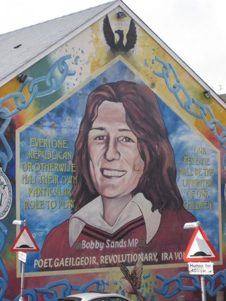Falls Road, Bobby Sands mural