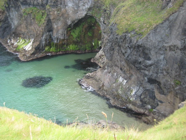 View from Carrick-a-Rede rope bridge