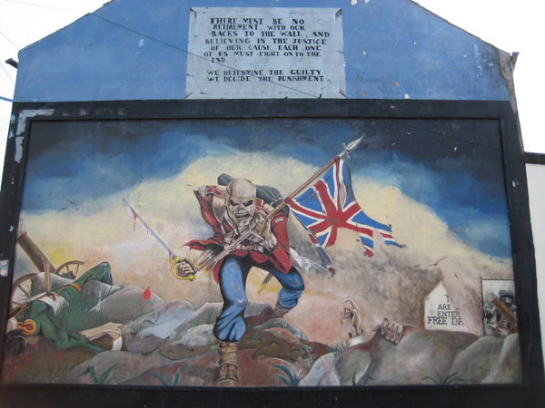 Protestant mural, Derry