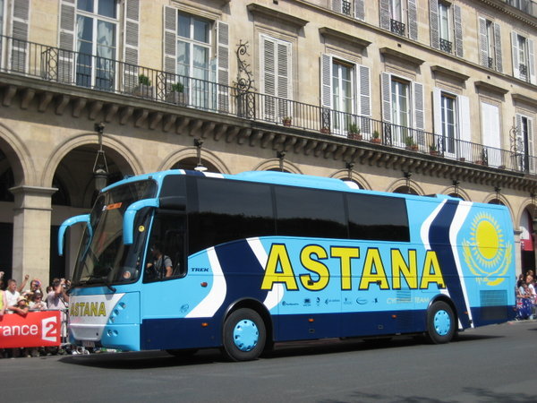 Astana team bus