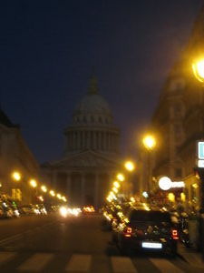 Pantheon at night