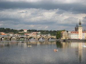 View from Legii bridge