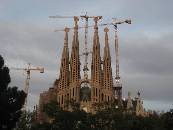 Gaudi's La Sagrada Familia, Barcelona