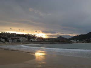 Sunset, San Sebastian