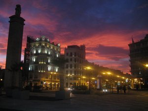 Valencia sunset