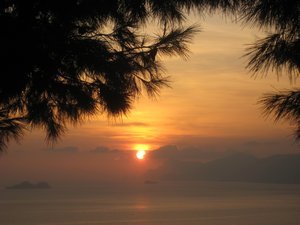 Amalfi sunset