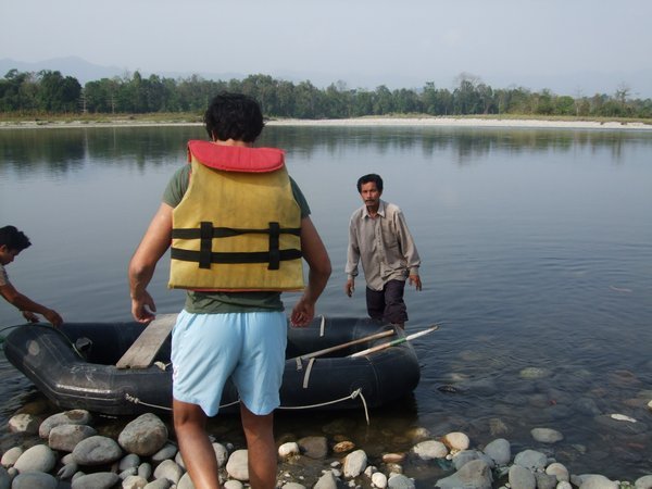 River rafting in Nameri