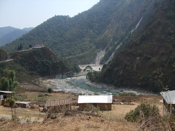 Outskirts of Bhalukpong