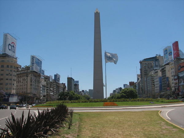 Buenos Aires Obelisk Nuevo de Julio