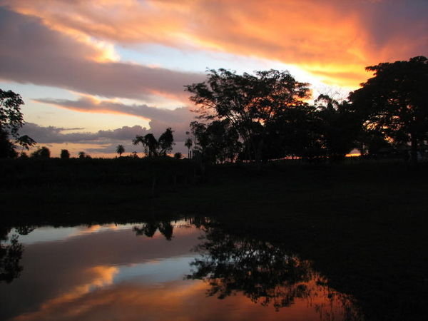 Pantanal Santa Ines sunset