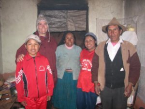Lake Titicaca homestay family