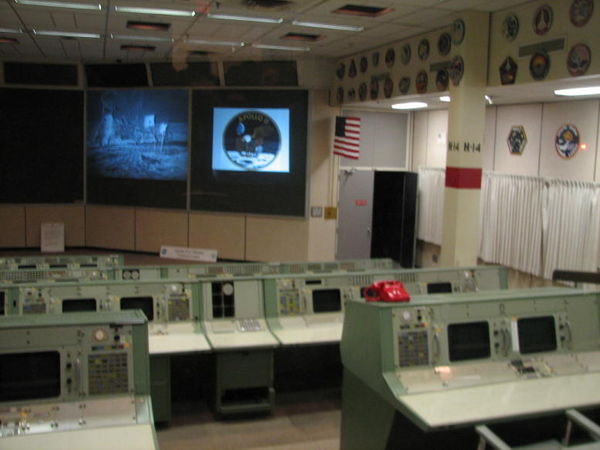 Houston Space Centre JSC Mission Control