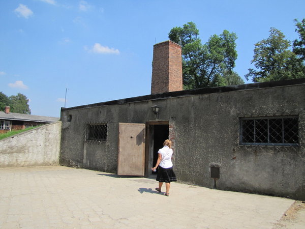 Auschwitz gas chambers