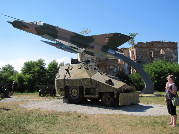 Open Air War Museum near Plitvice