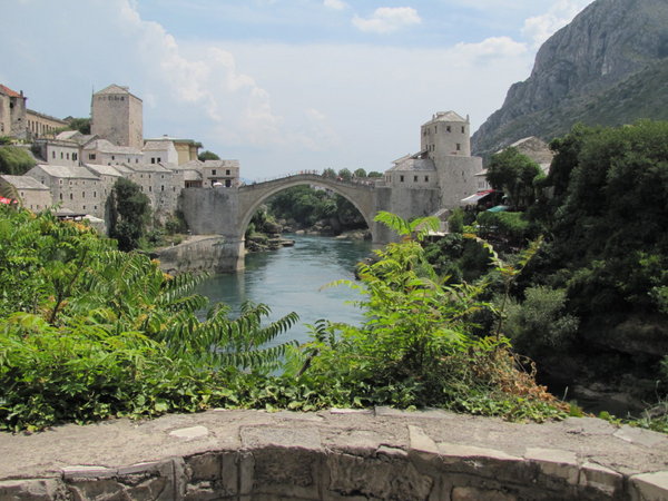 Mostar crooked bridge