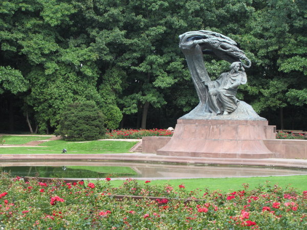 Warsaw Chopin statue