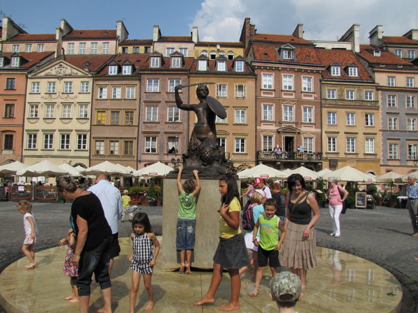 Warsaw Mermaid of Old Town