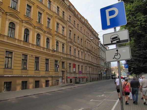 Riga Day parking space