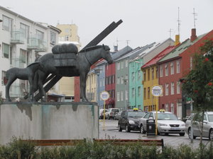 Reykjavik streetscape