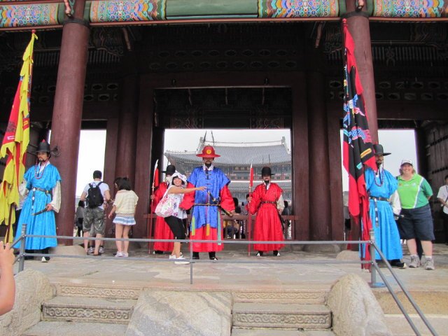 Gyeongbok Palace guards