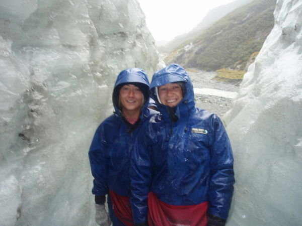 Becky & I on the Glacier