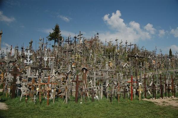 Hill of Crosses (thousands of them)