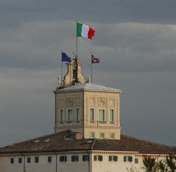 Quirinale from the Hotel Cecil Rooftop