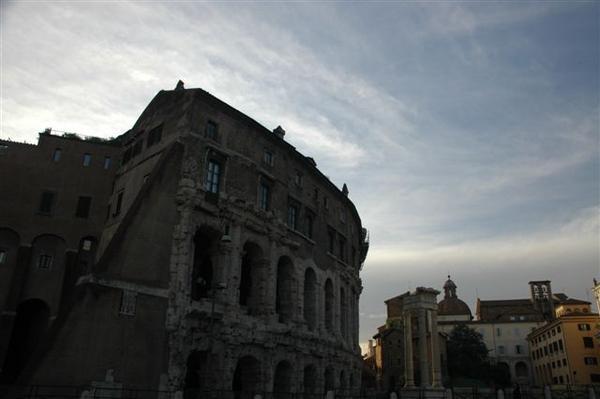 Teatro di Marcello (the new on top of the old...)