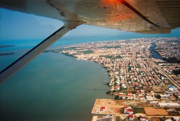 View from Dangriga to Belize City - 3