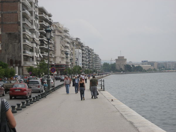 Boardwalk in Thessaloniki