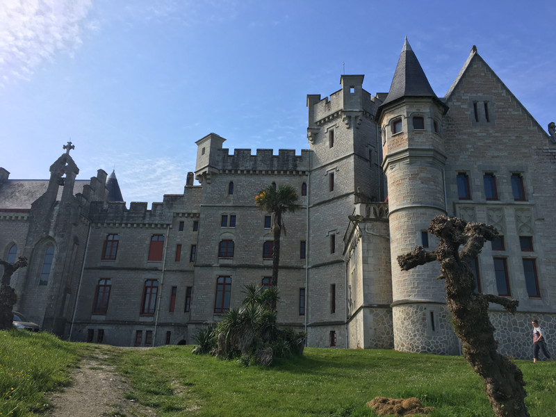 Castle in Hendaye