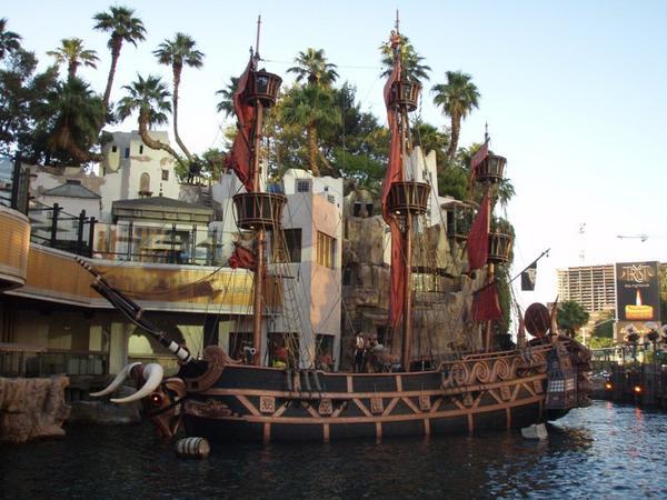 Pirate Ship at Treasure Island